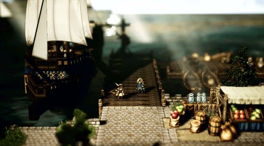 octopath traveler tressa chapter 2