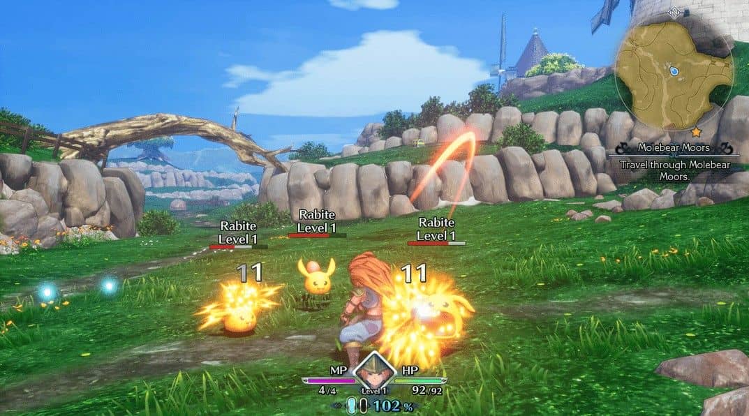 Trials of Mana Battle