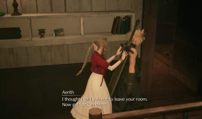 Final Fantasy 7 Remake Aerith house