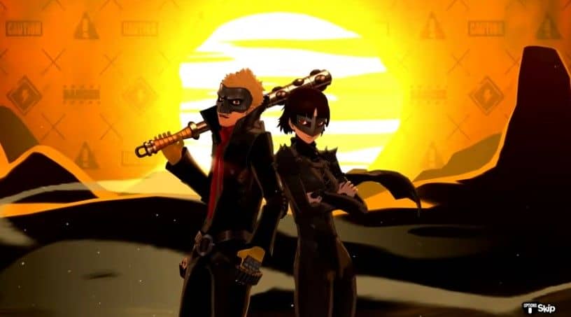 persona 5 royal ryuji and makoto showtime