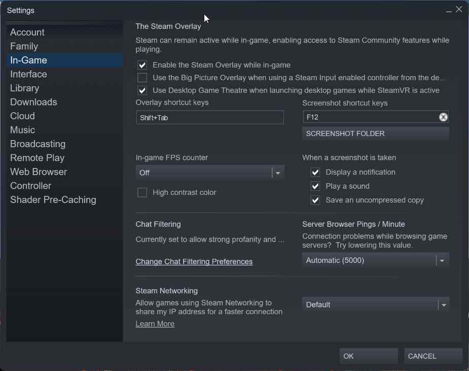 Where Can You Find The Settings Button On Steam?